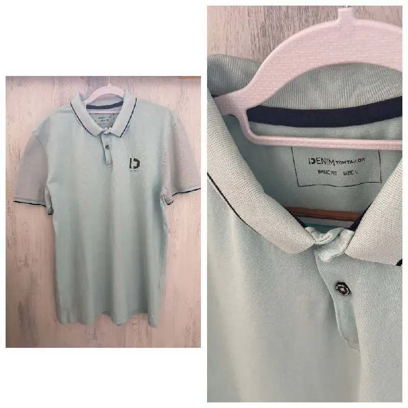 Мужское поло Tom Tailor размер L - Мужская одежда (Одежда) в Подольск