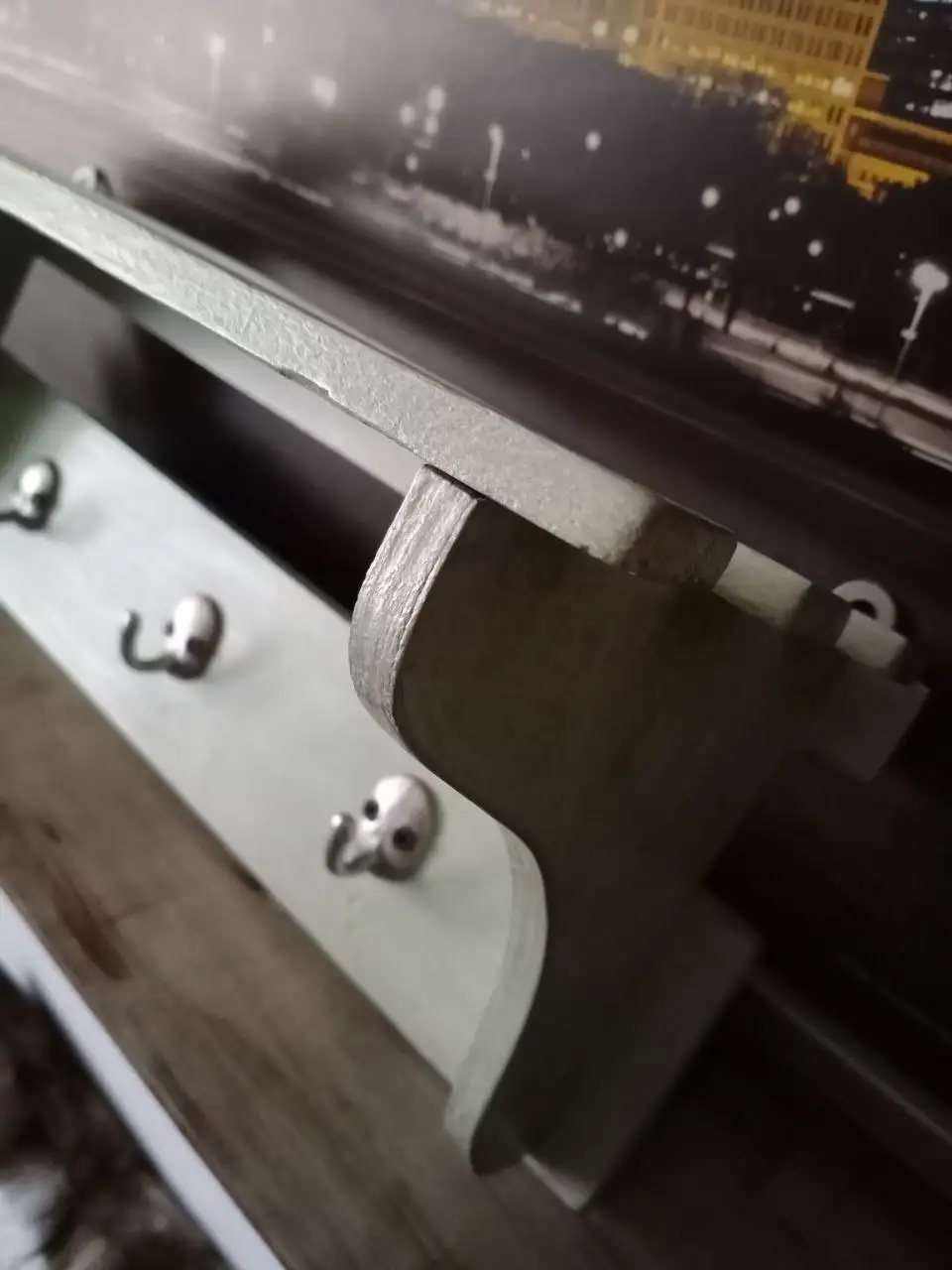 Полка-вешалка для прихожей советская реставрированная - Мебель (Для дома и дачи) в Подольск