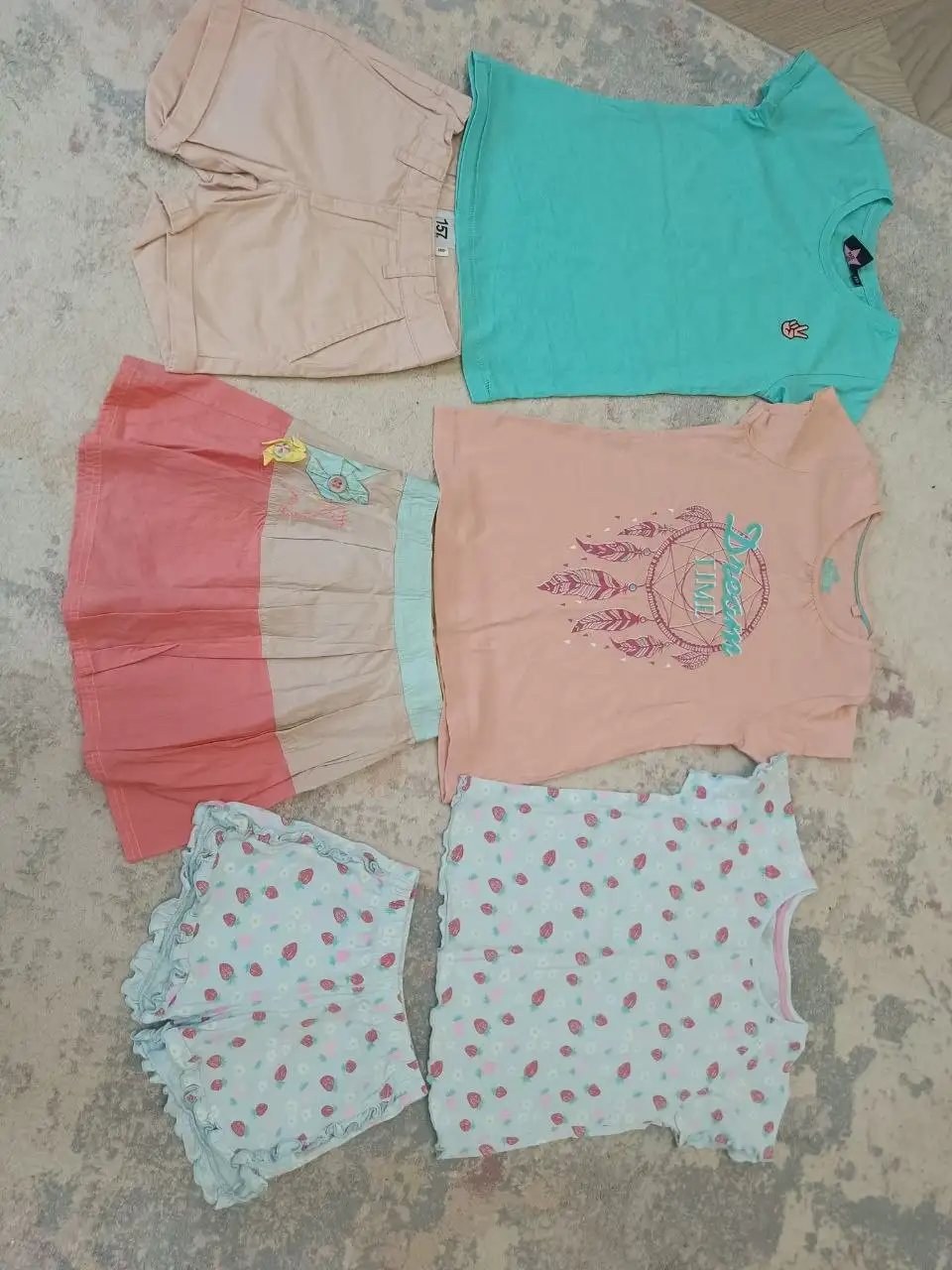 Пакет летних вещей для девочки на рост 110-116 - Детская одежда (Одежда) в Подольск