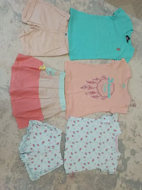 Пакет летних вещей для девочки на рост 110-116 - Шорты в Подольск