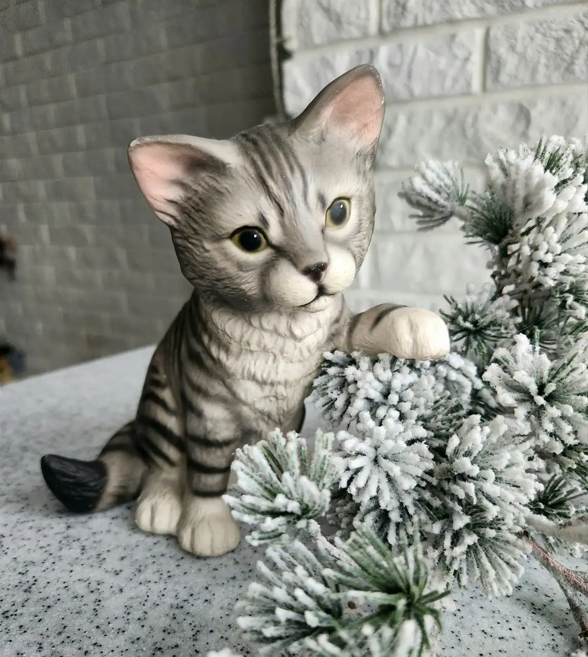 Милый реалистичный котенок (керамика) - Электроника в Подольск