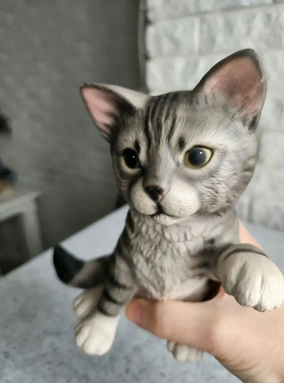 Милый реалистичный котенок (керамика) - Электроника в Подольск