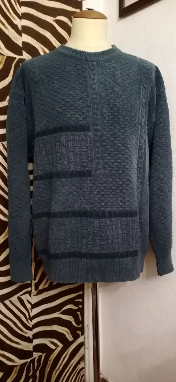 Джемпер мужской 50-52, велюр - Мужская одежда (Одежда) в Неизвестно