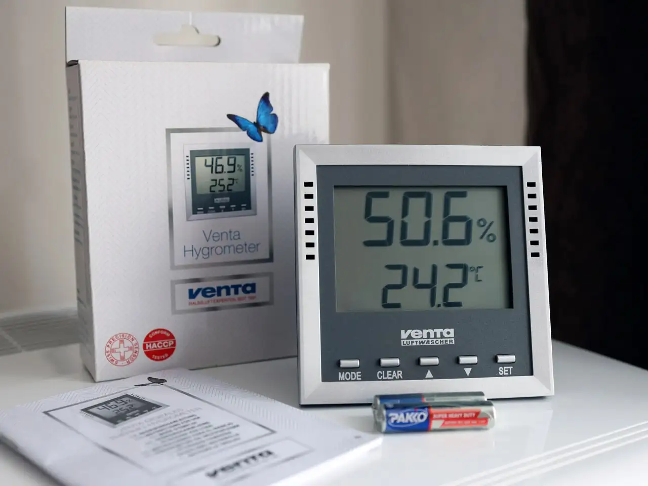 Термогигрометр Venta 6011000 новый - Климатическое оборудование (Для дома и дачи) в Подольск