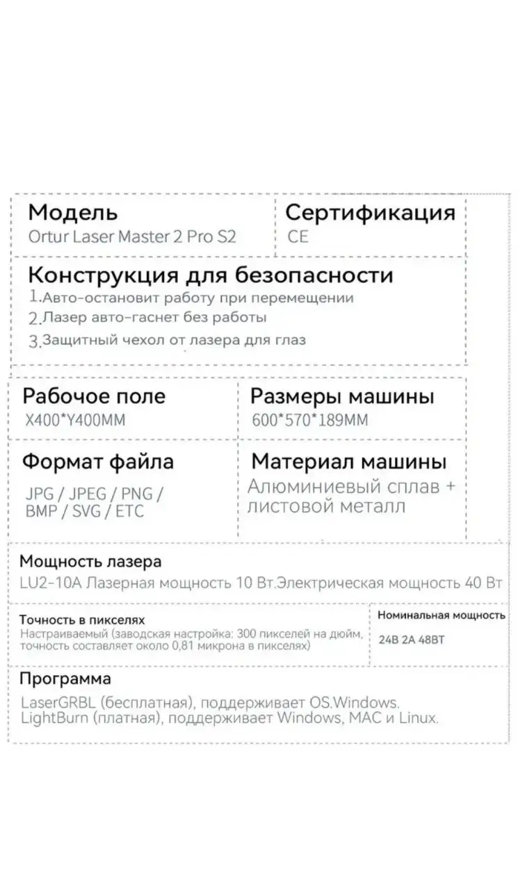 Лазерный гравер Ortur Laser Master 2Pro S2 - Электроника в Москва