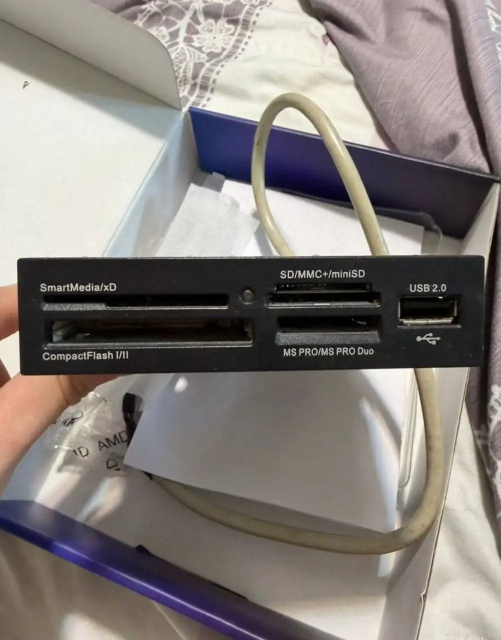Внутренний картридер HP 3.5" - Компьютерные комплектующие (Электроника) в Москва