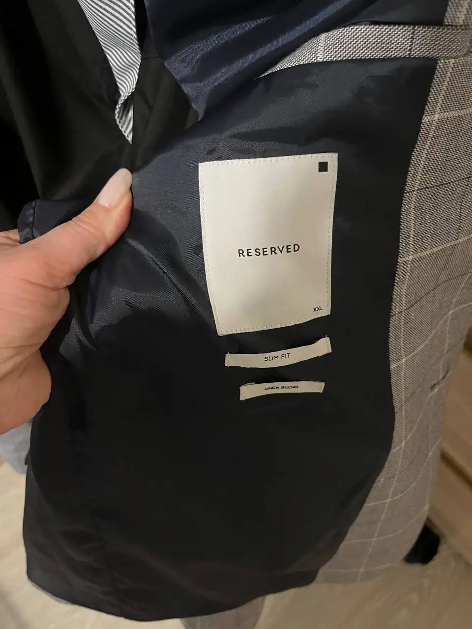 Пиджак мужской Reserved 52/54 - Мужская одежда (Одежда) в Бутово