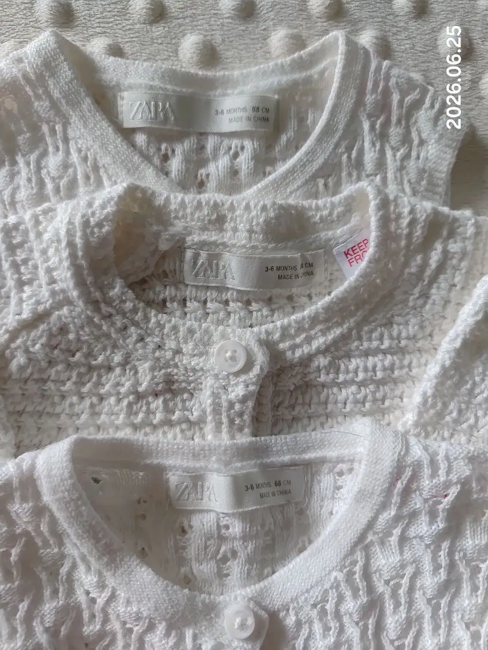 Детская одежда ZARA размер 68 - Одежда для малышей (Товары для детей) в Москва