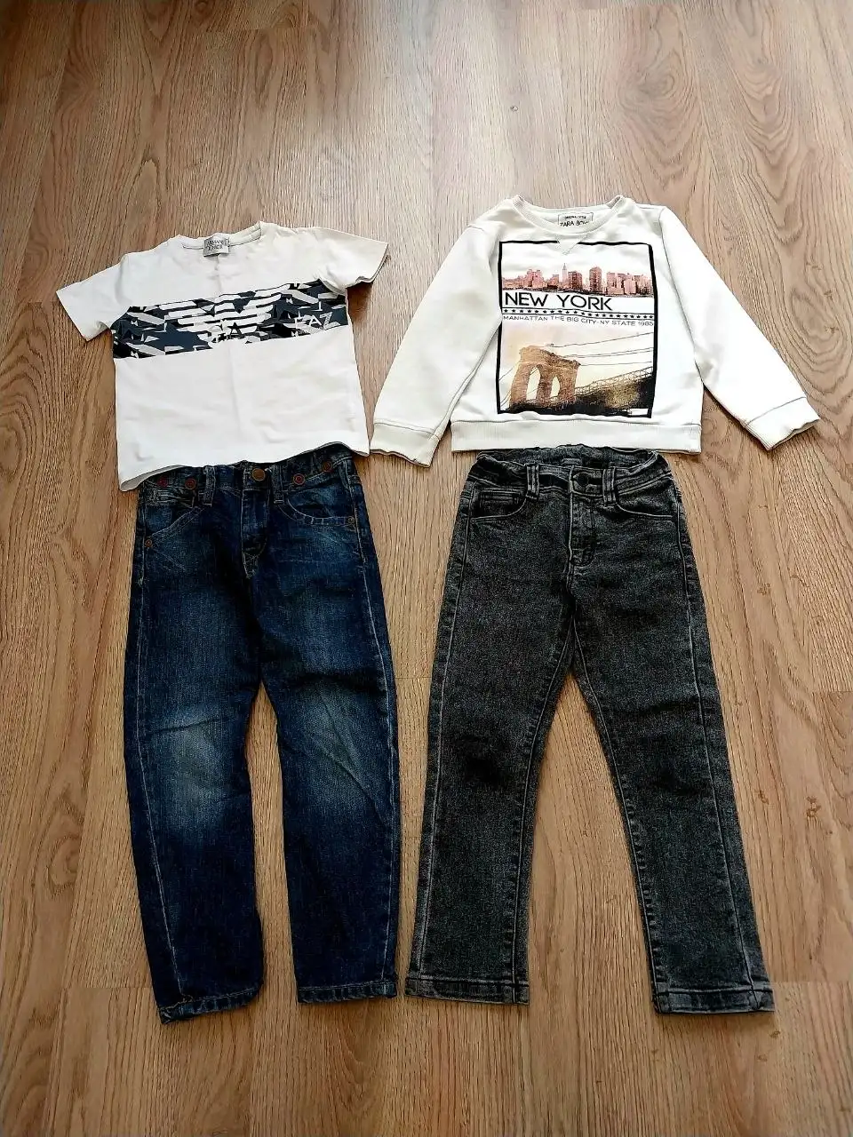 Комплект одежды для мальчика Zara, Armanu, Futurino, р.104 - Одежда для мальчиков (Товары для детей) в Подольск