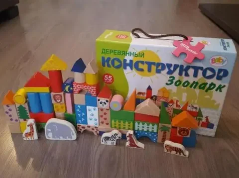 Новый деревянный конструктор - Мальчики в Москва