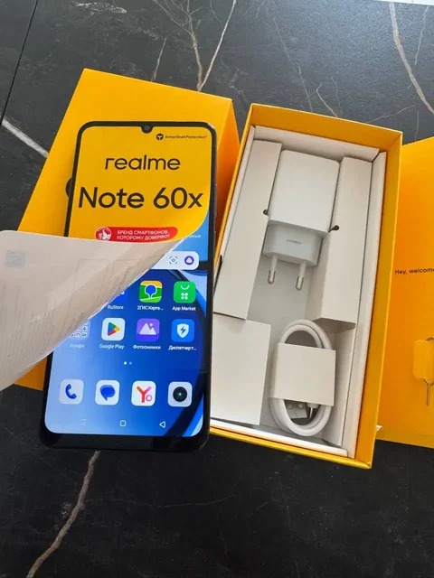 Новый телефон Realme Note 60X 3/64 Gb - скидки в Бутово