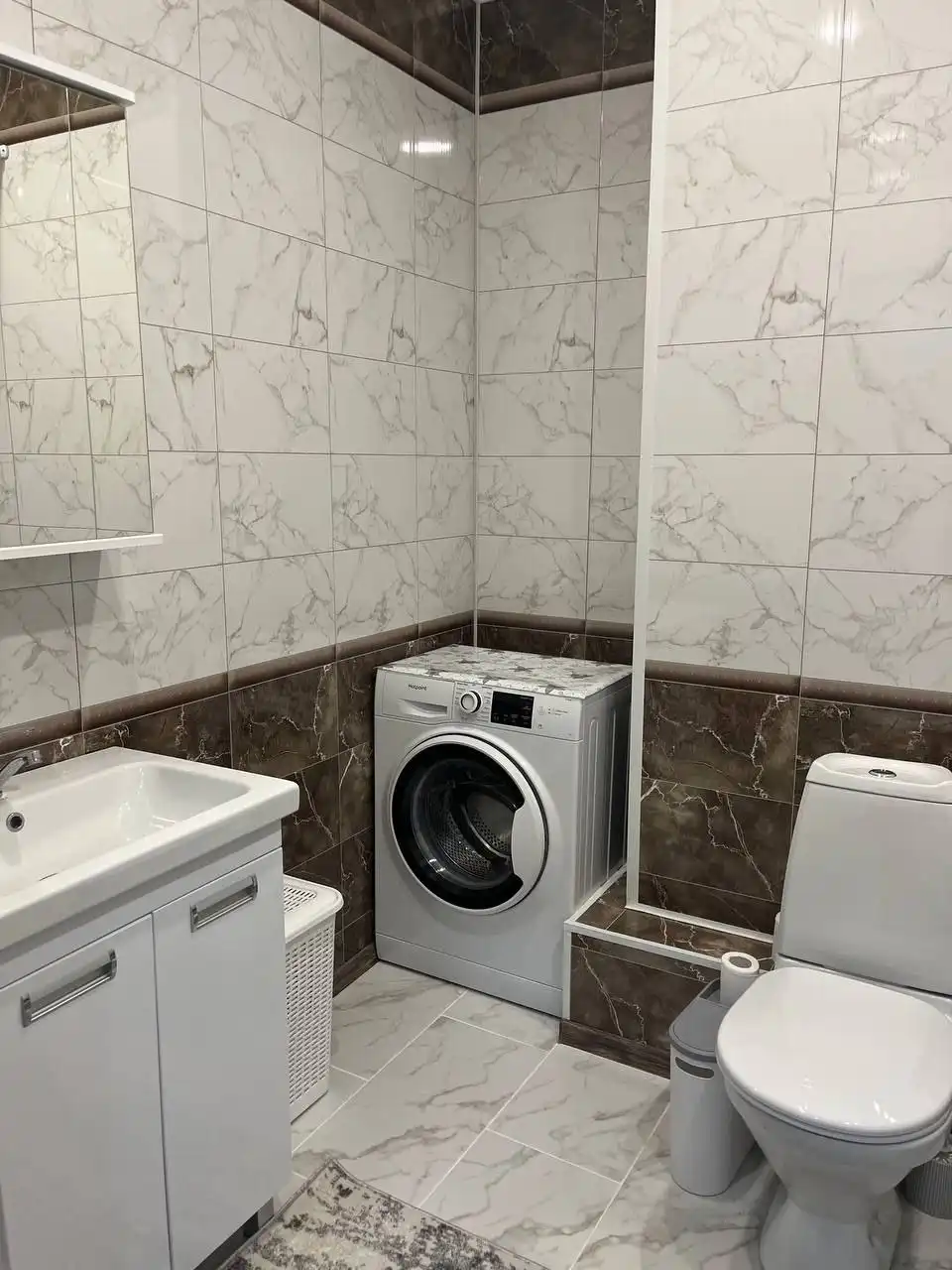 Двухкомнатная квартира 45 м² после ремонта