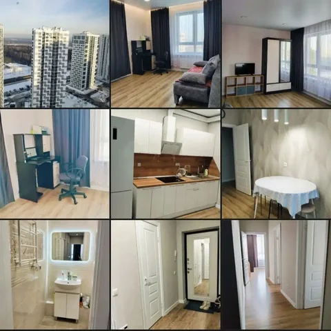 Сдаётся уютная 2-к квартира в новом доме в Новаленде - Аренда комнаты в Уфа