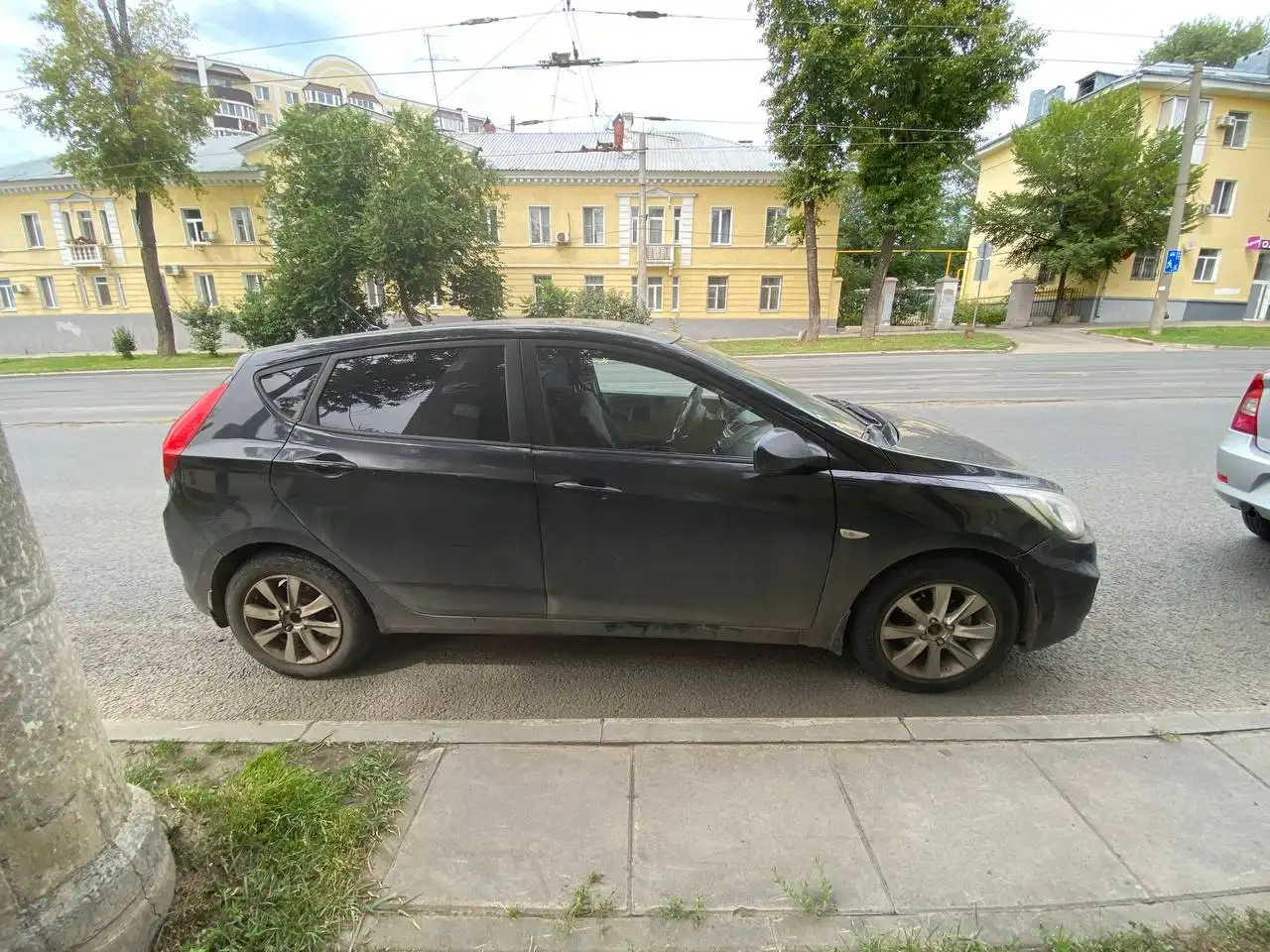 Hyundai Solaris 2011 с проблемами двигателя