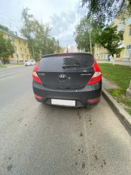 Hyundai Solaris 2011 с проблемами двигателя