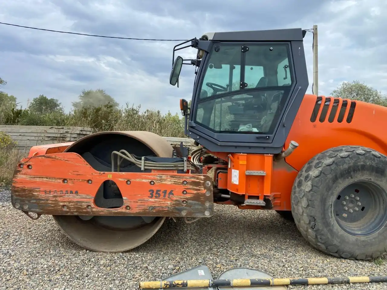 Каток грунтовый HAMM 3516 2017 года