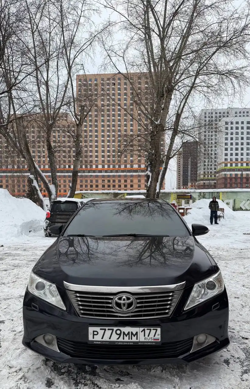 Toyota Camry 2013, черный, 2.5, автомат, 1 владелец