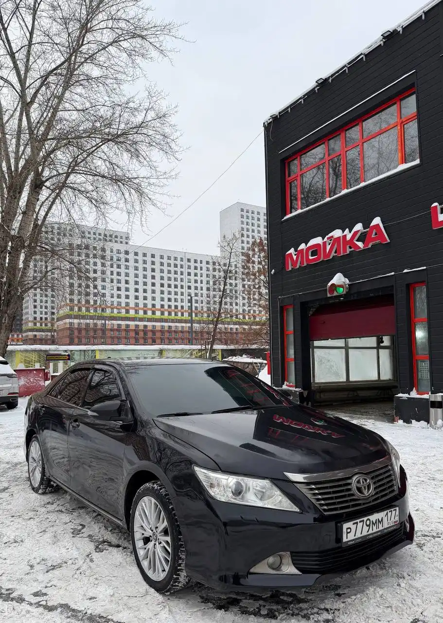 Toyota Camry 2013, черный, 2.5, автомат, 1 владелец