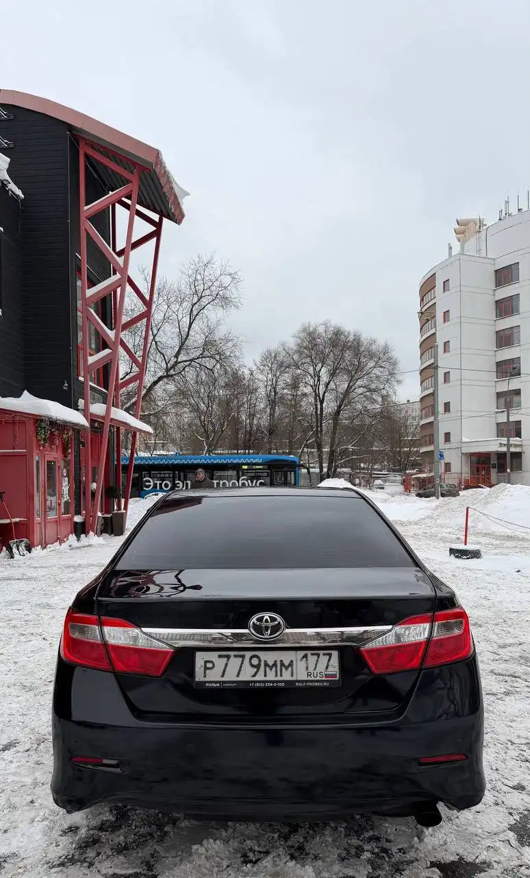 Toyota Camry 2013, черный, 2.5, автомат, 1 владелец