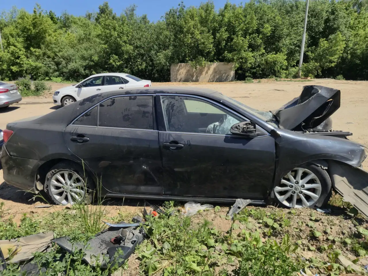 Toyota Camry 7 поколение (XV50) 2012 после ДТП - Автомобили с пробегом (Авто) в Москва