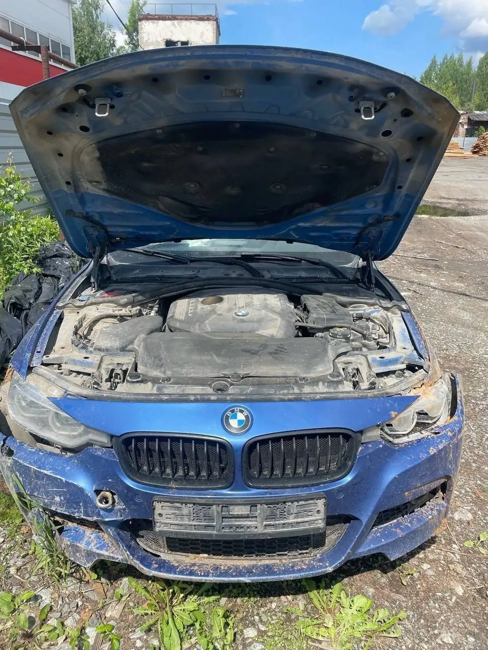 BMW 3 серии F30 рестайлинг 2018 после ДТП - Запчасти и автомобили после ДТП (Авто) в Екатеринбург