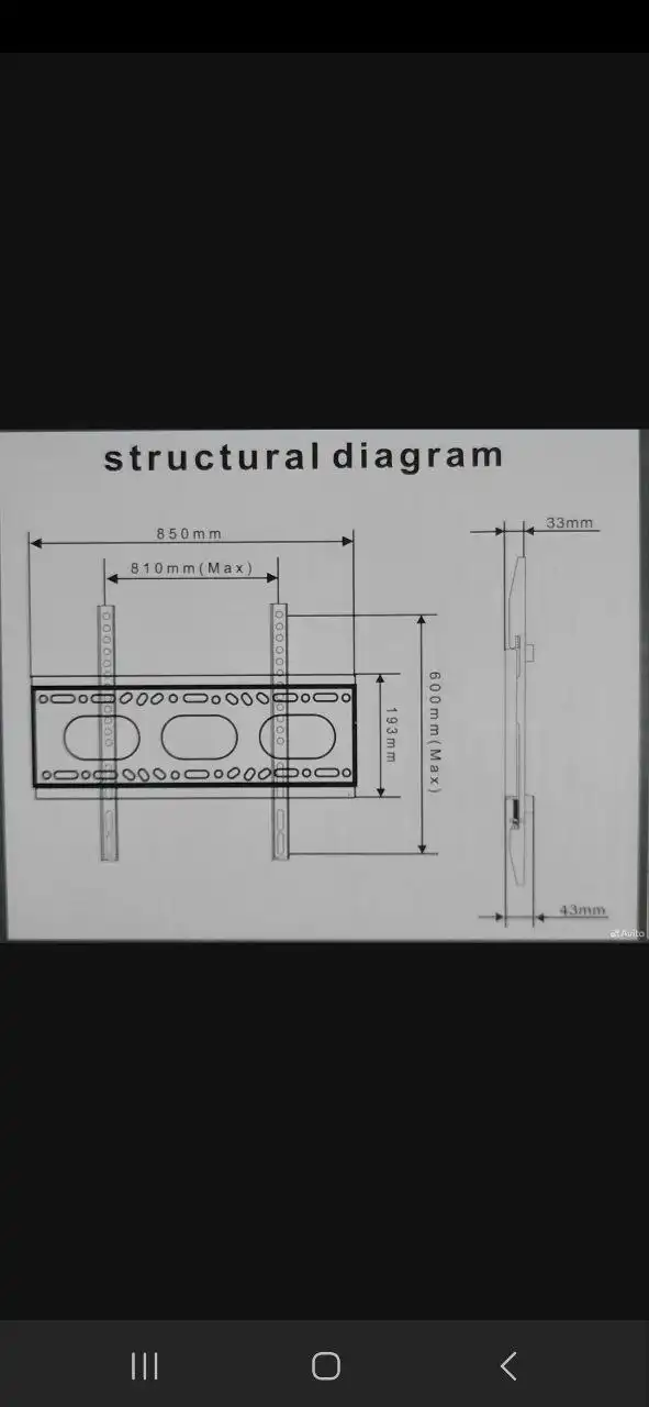 Кронштейн для телевизора