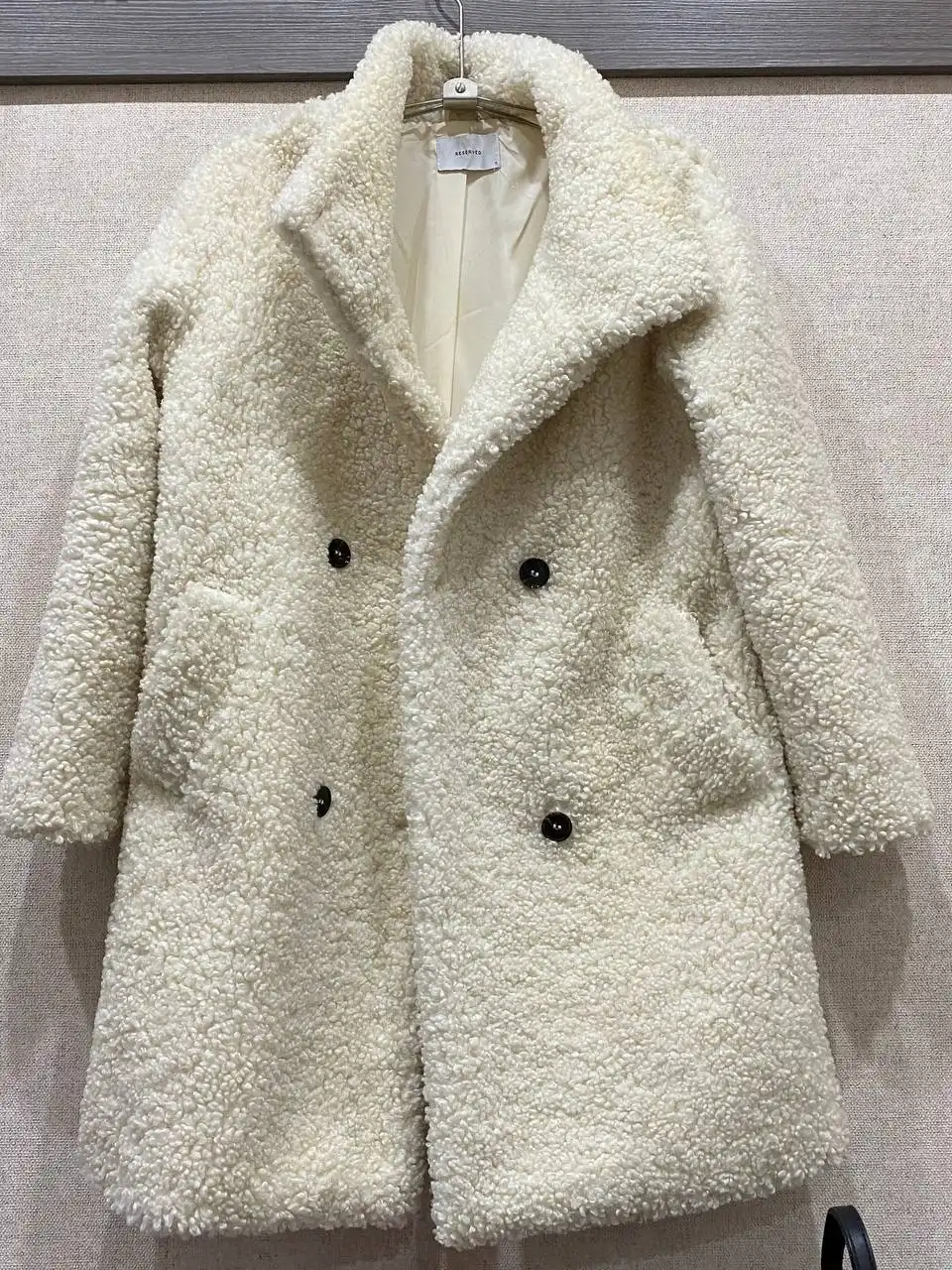 Шуба из искусственного меха, размер 44