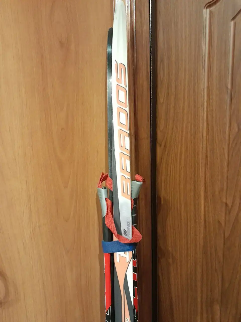 Лыжи пластиковые с палками