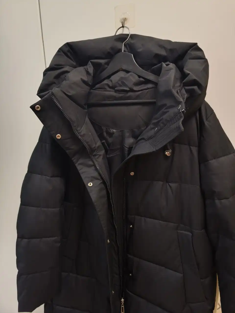 Пуховик женский удлиненный