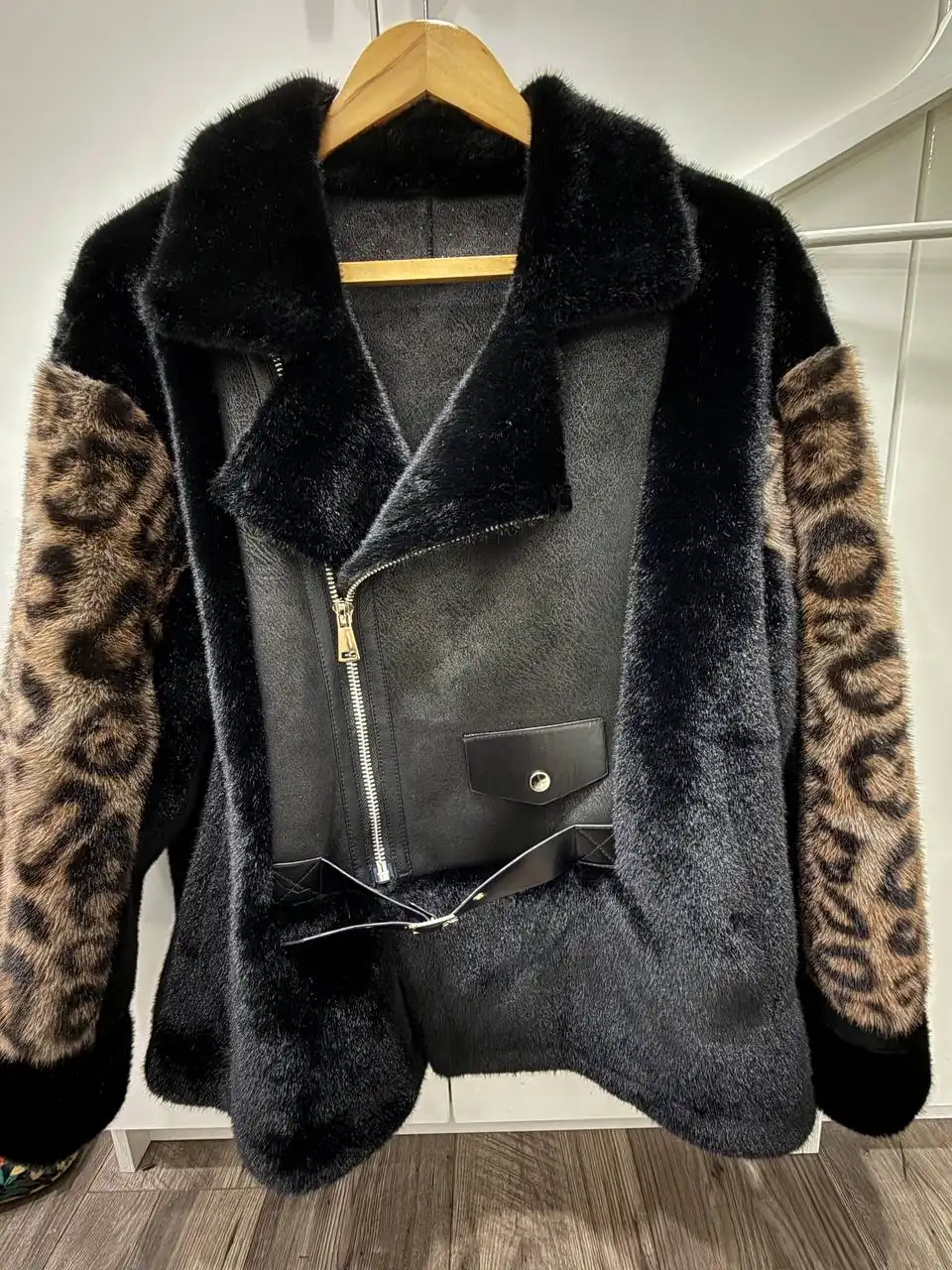 Эко шубка размер М