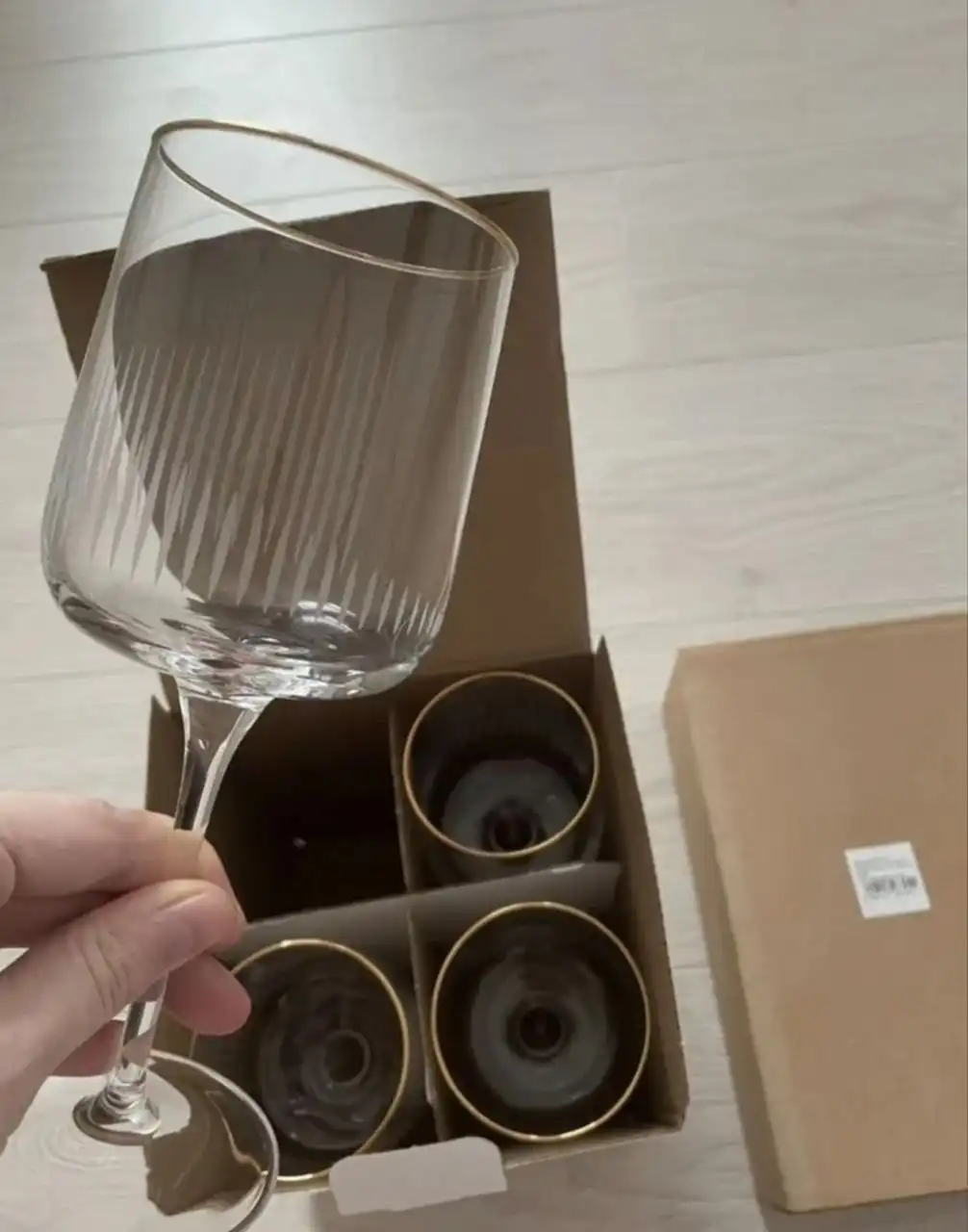 Набор бокалов Madame Coco Musette Serenity Gold