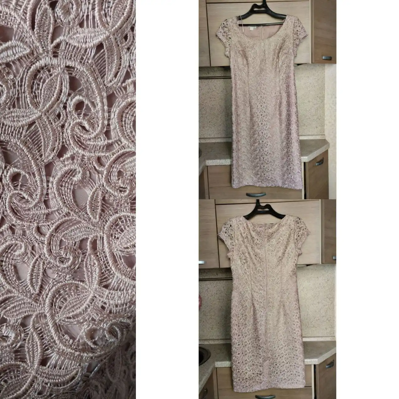 Женское ажурное платье размер 48-50