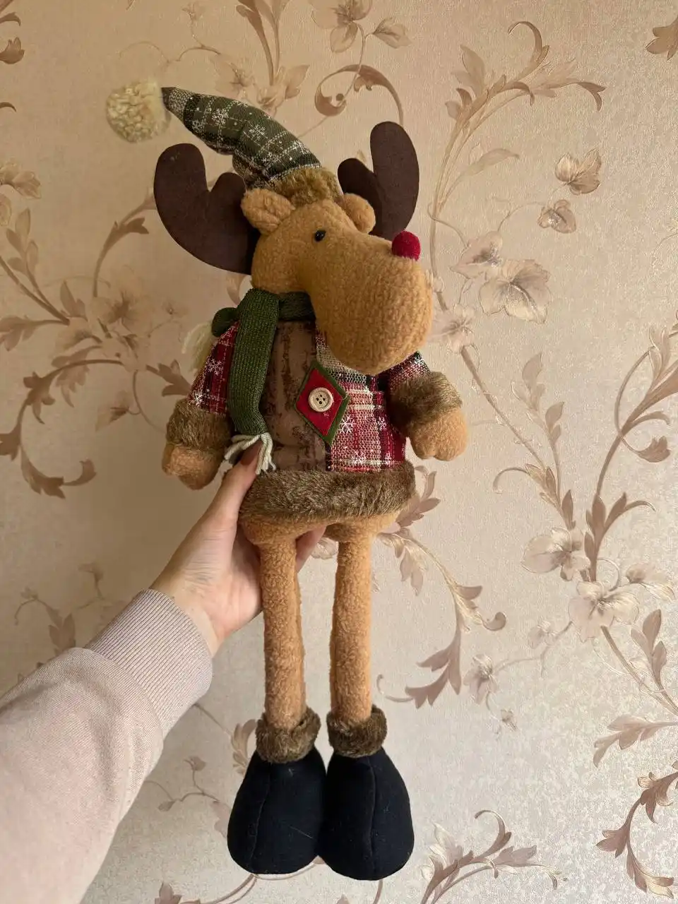 Новогодние фигурки Олень и Снеговик