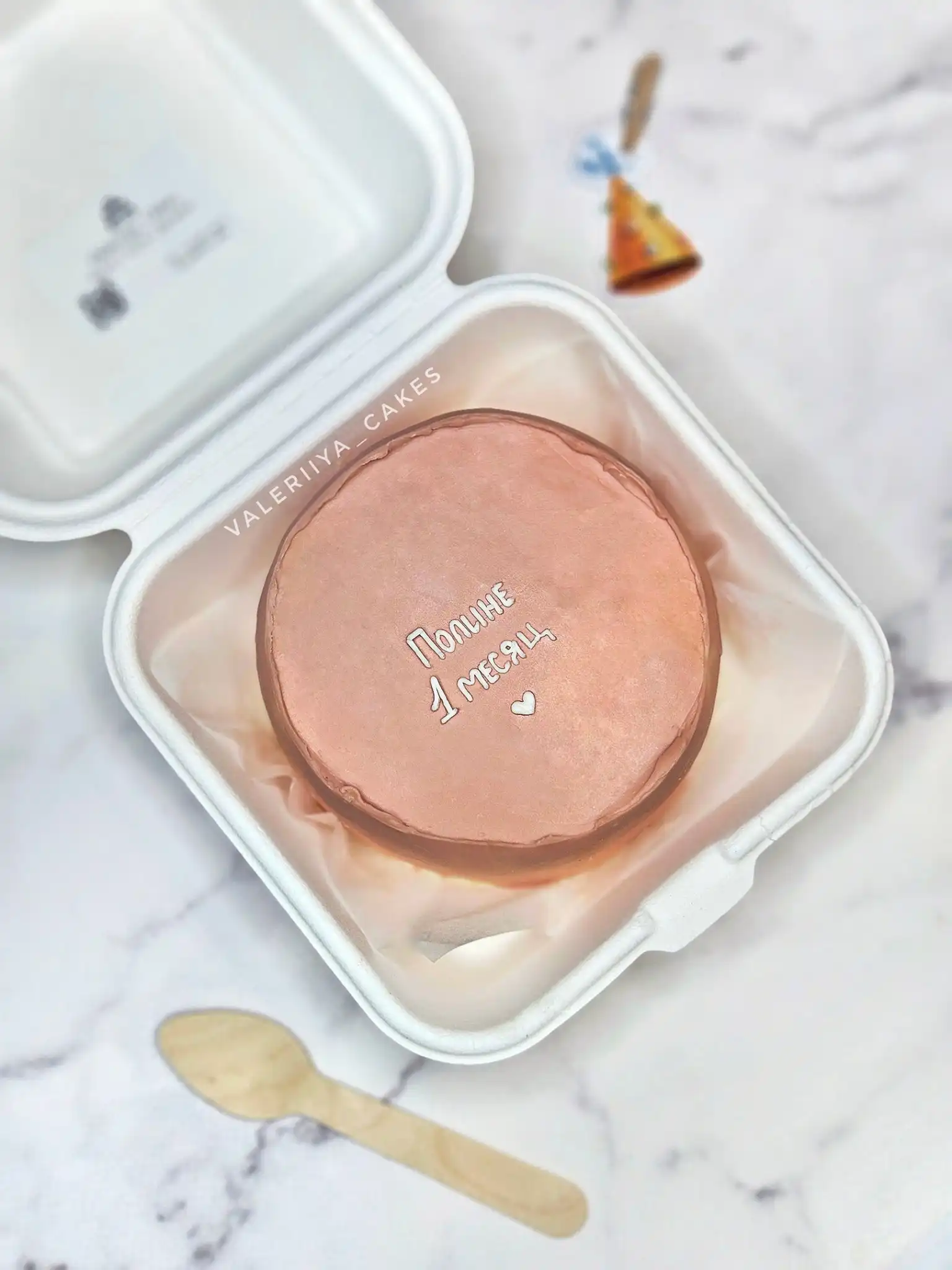 Бенто-тортик на 1 месяц