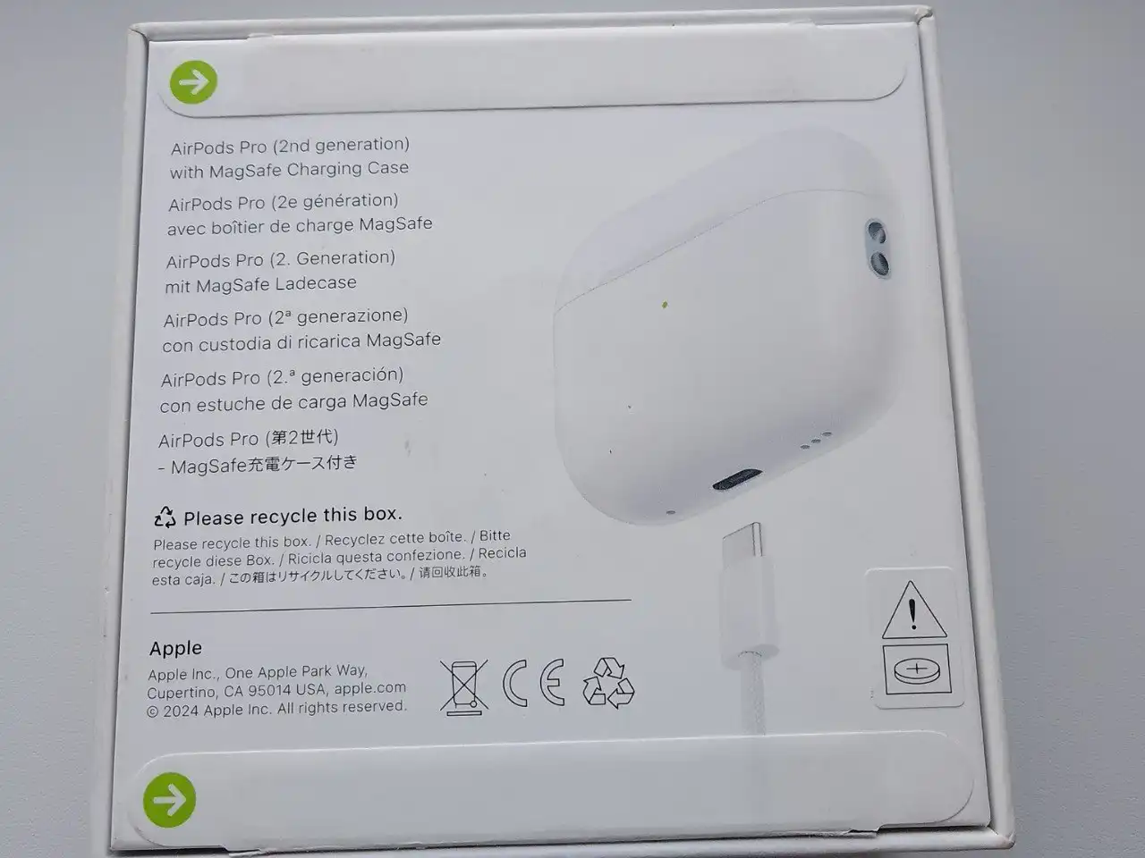 Продажа новых наушников Apple Airpods Pro 2