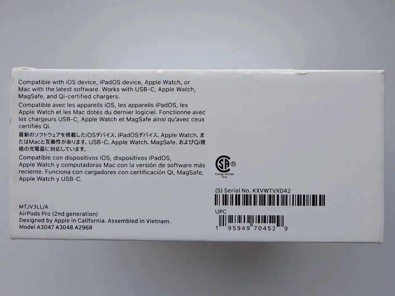 Продажа новых наушников Apple Airpods Pro 2