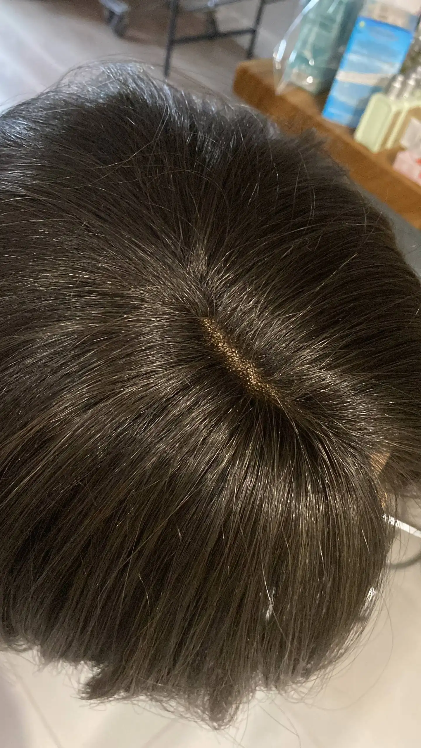 Новый парик из термоволокна ручной работы