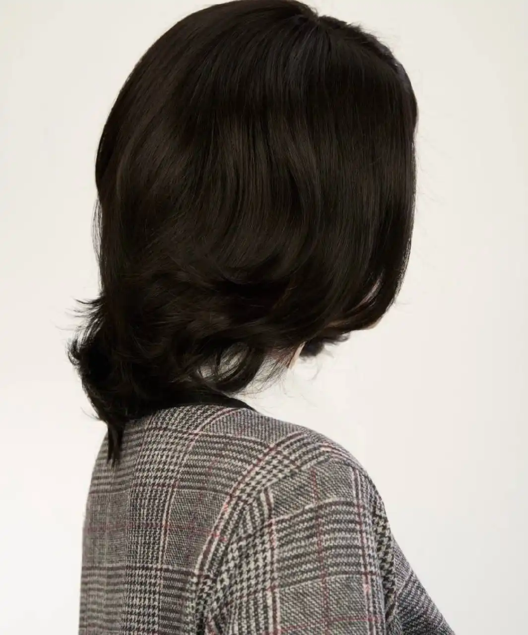 Новый парик из термоволокна ручной работы