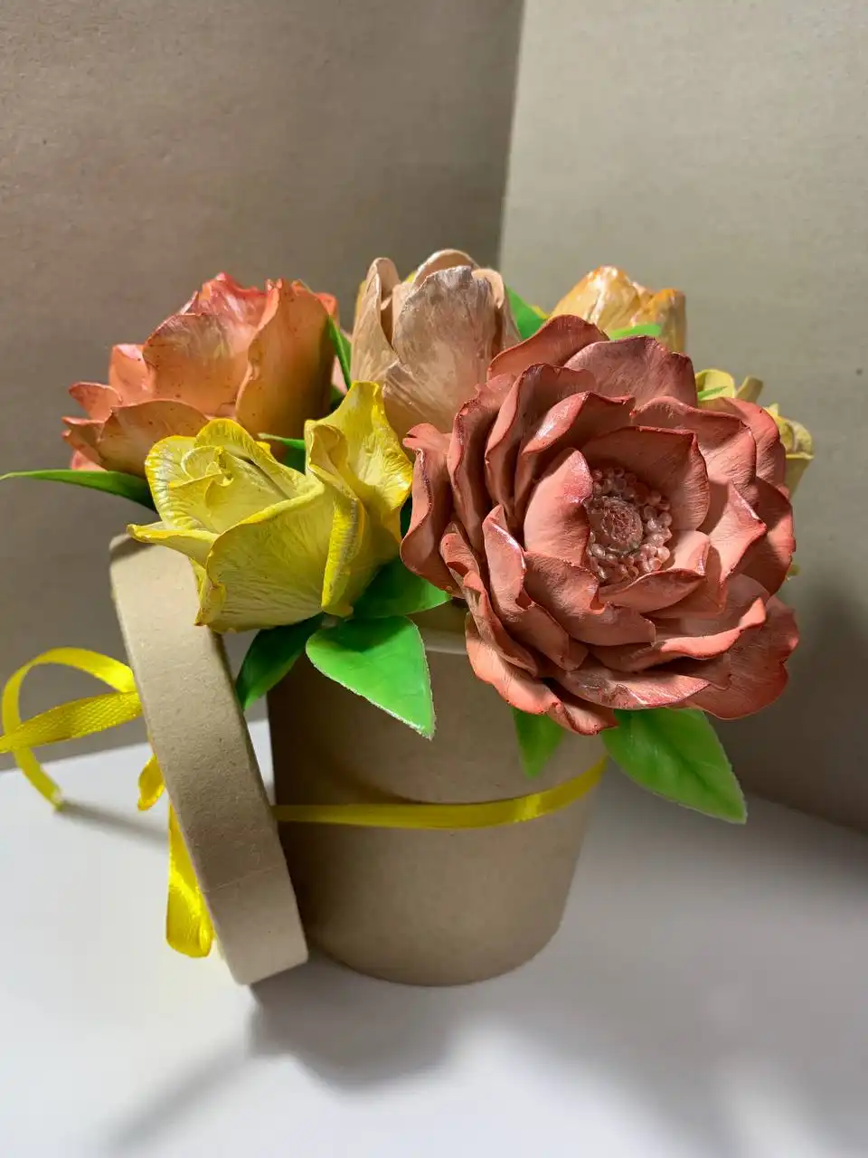 Букет из гипса