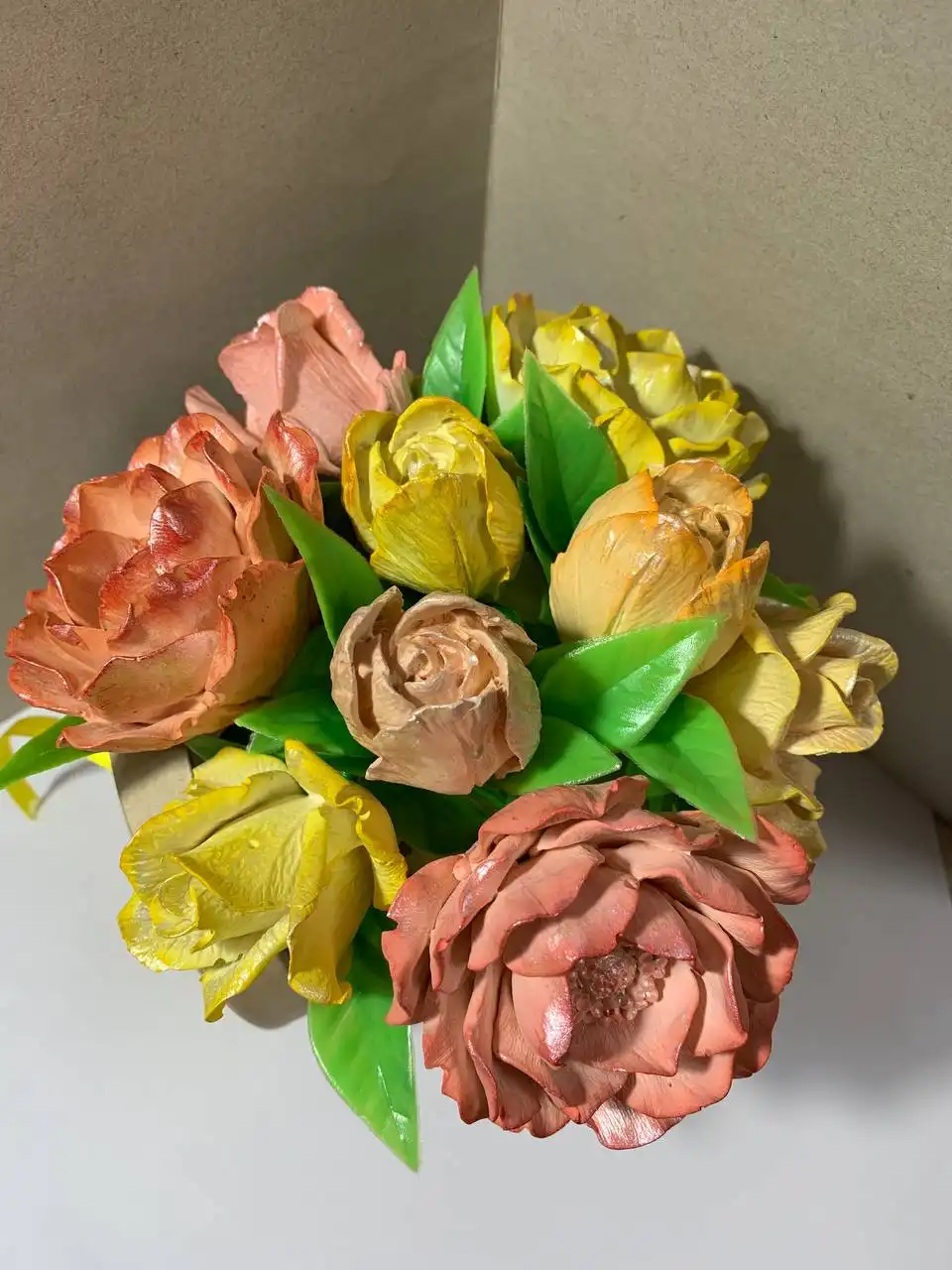 Букет из гипса