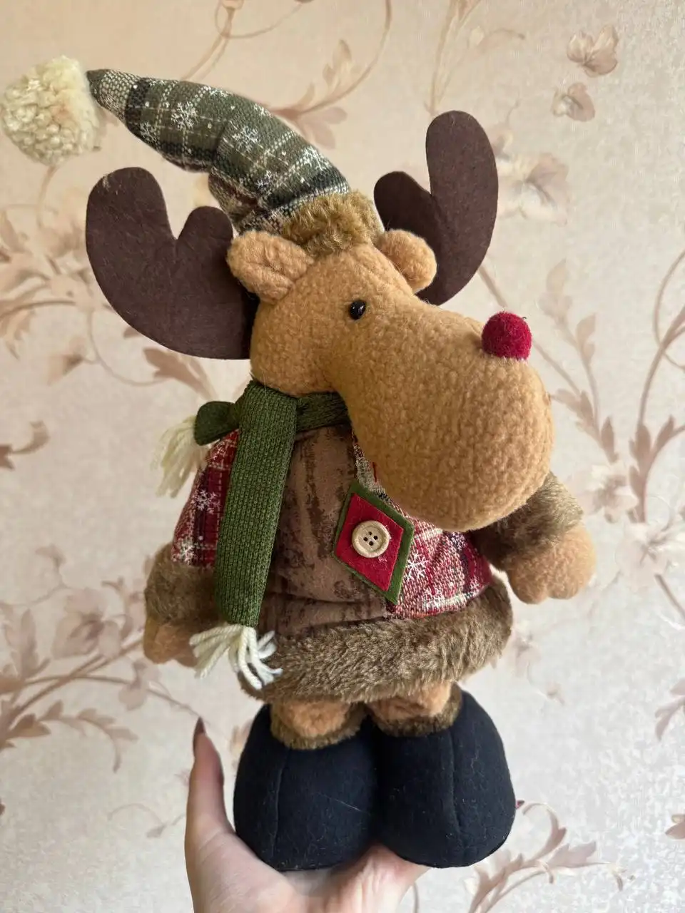 Новогодние фигурки Олень и Снеговик