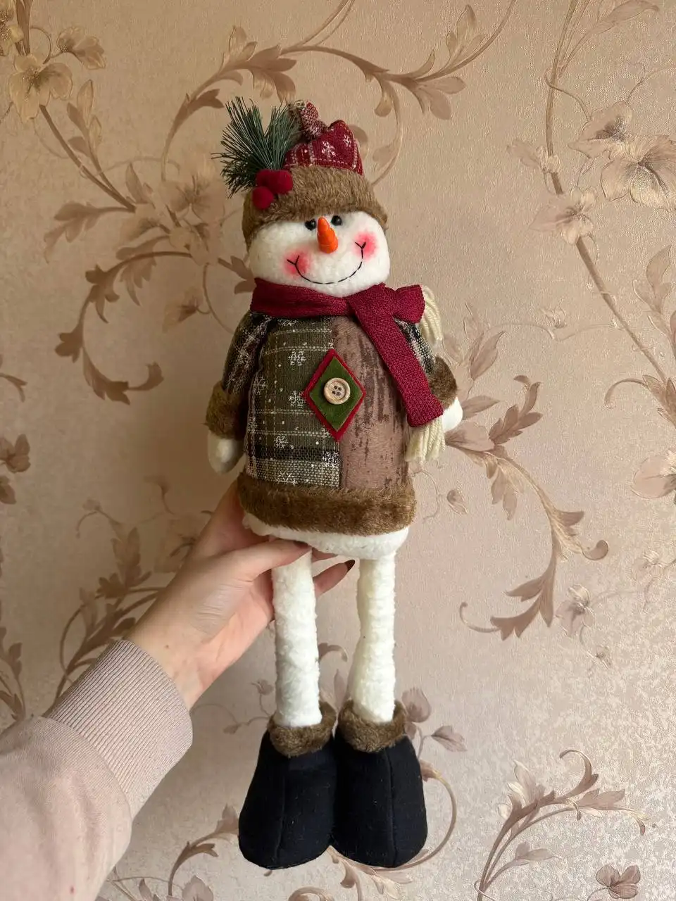 Новогодние фигурки Олень и Снеговик