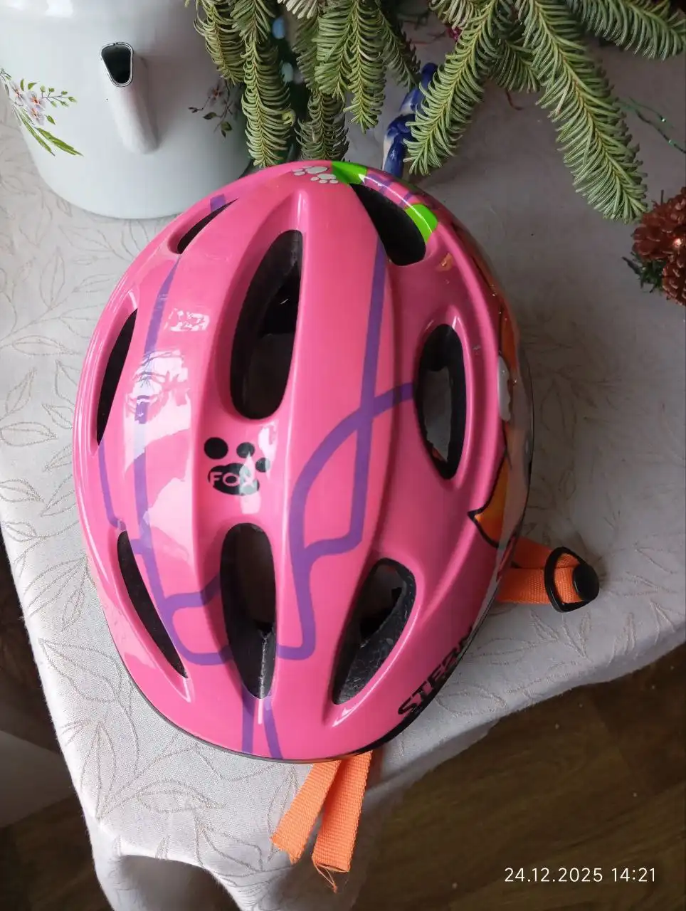 Детский шлем для велосипеда и роликов 46-53 см