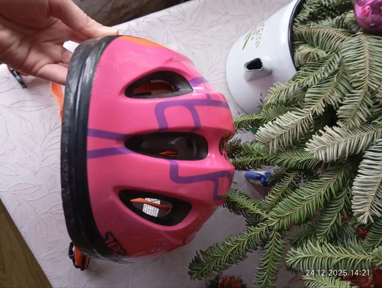 Детский шлем для велосипеда и роликов 46-53 см