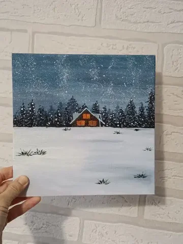 Миниатюра Зимний домик - Хобби и отдых в Мытищи