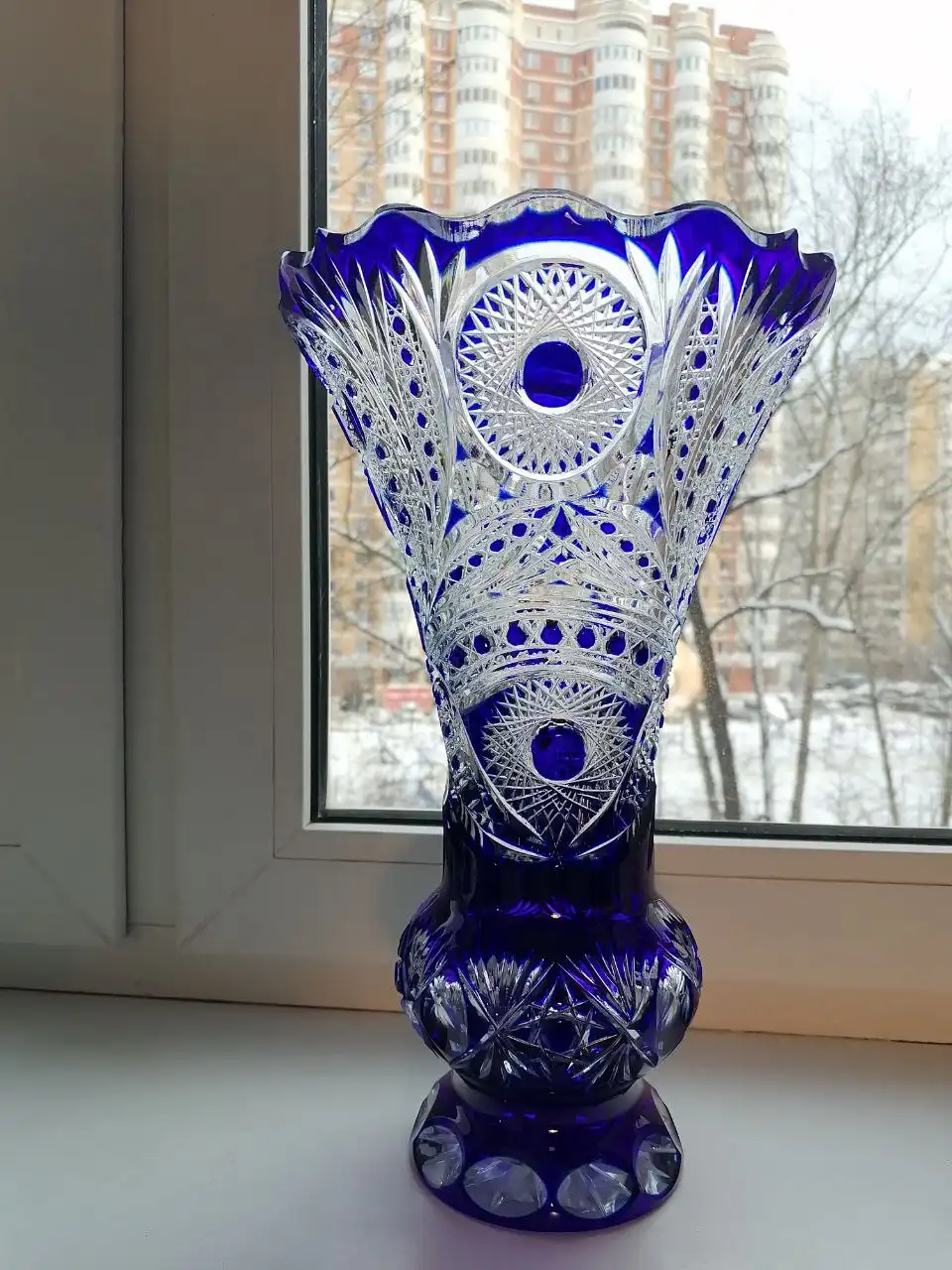 Ваза Гусь-Хрустальный б/у - Барахолка в Москва