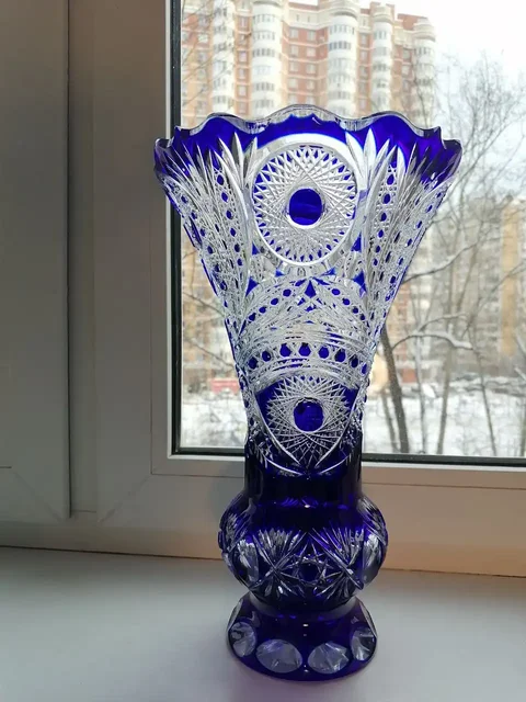 Ваза Гусь-Хрустальный б/у - Барахолка в Москва