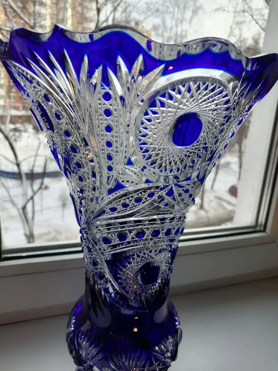 Ваза Гусь-Хрустальный б/у - Барахолка в Москва