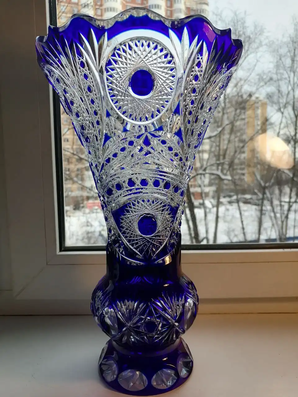 Ваза Гусь-Хрустальный б/у - Барахолка в Москва