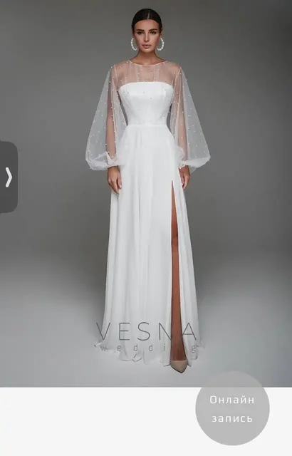 Свадебное платье новое с фатой - Спортивная одежда и купальники в Мытищи